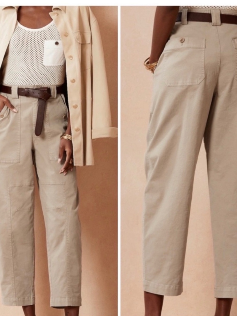 Banana Republic Barrel Leg Pants
